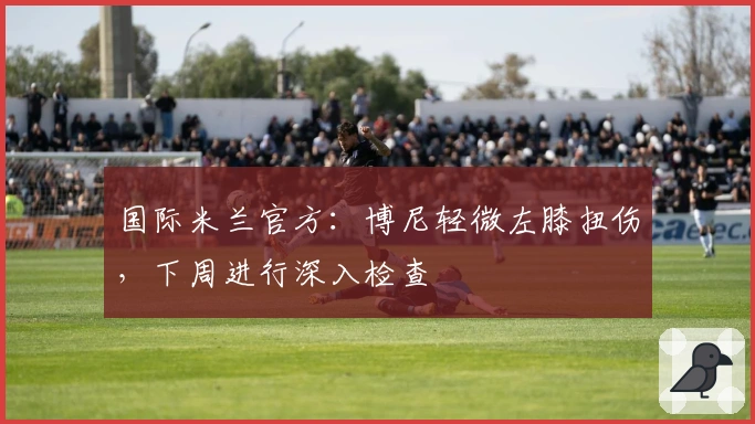 国际米兰官方：博尼轻微左膝扭伤，下周进行深入检查